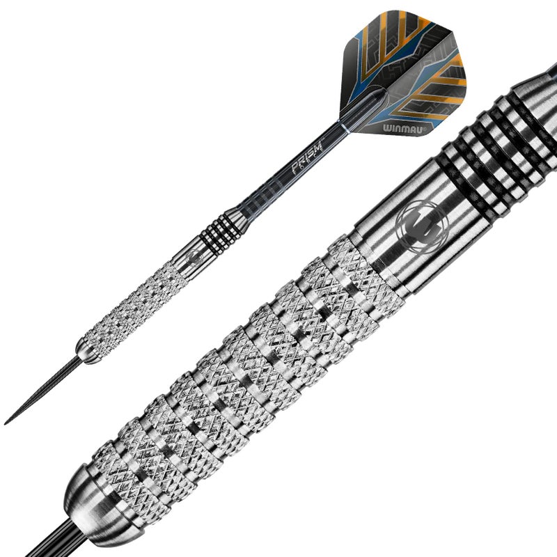 Winmau سهام وينماو بارباريان INOX الفولاذية 22 جرام مع أجنحة وبراغي (عمود) - Image 2